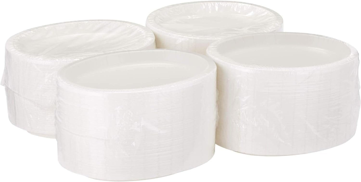 Dixie Ultra Large Heavy-Weight Paper Platters by GP PRO (Georgia-Pacific) White SX11PLW 500 Count (125 Platters Per Pack 4 Packs Per Case) White 11 in