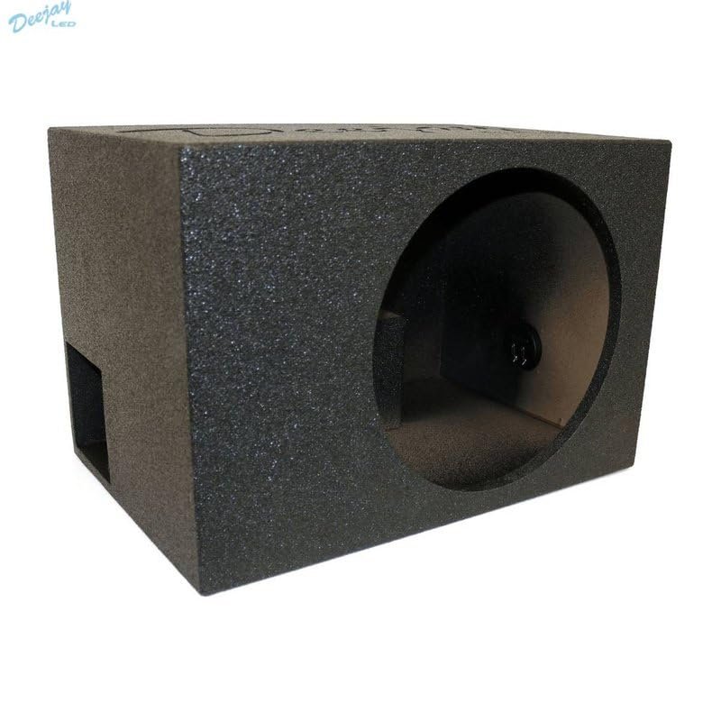 DEEJAY LED 1X15EPOXY DJL 15-inch Base Box for 15-in Woofer with Tuned Port and Durable Epoxy Coat Outer Finish, Embossed Logo