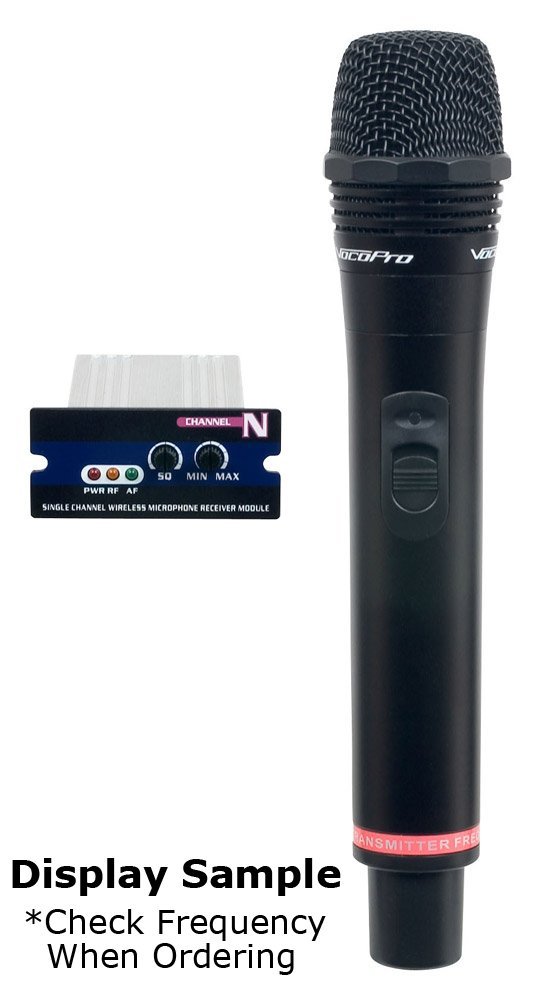 VocoPro UMH-5805-9F 900MHz Single UHF Module/Rechargeable Wireless Microphone