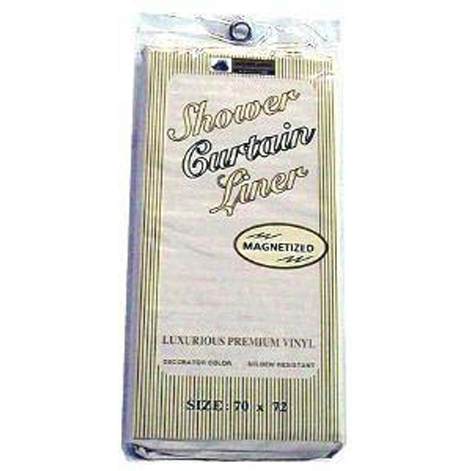 Shower Curtain Liner Clear Frost Mildew Resistant Vinyl