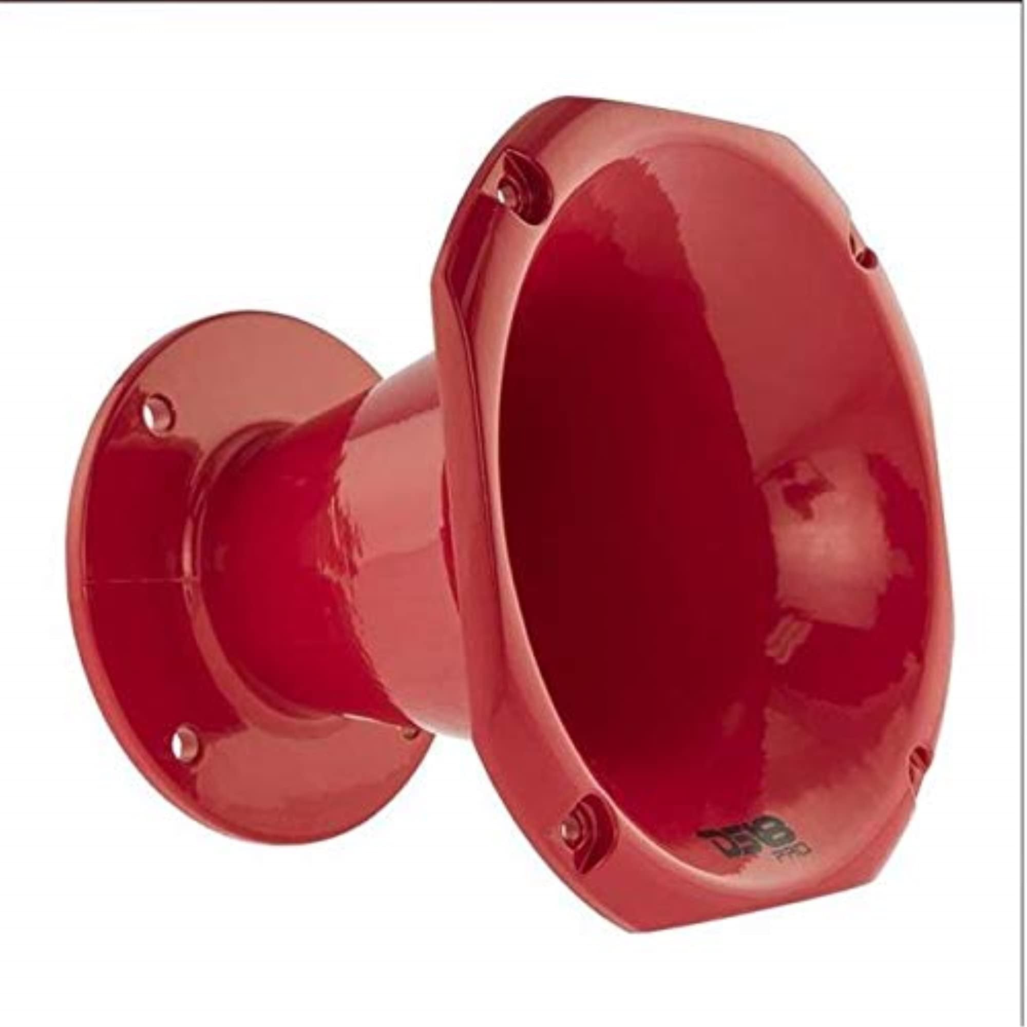 Deejay LED Red Bolt-on Horn Flare with 2-in Throat