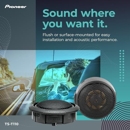 Pioneer TS-T110 7/8-Inch Hard-Dome Tweeter (Pair)