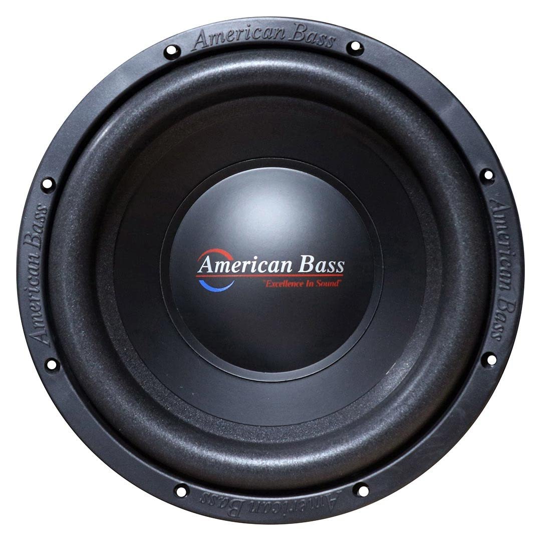 American Bass DX 10 Inch Subwoofer 300 Watt RMS with 4 Ohm Impedance, 90 oz Magnets, 2-inch Voice Coils, Pack of 1