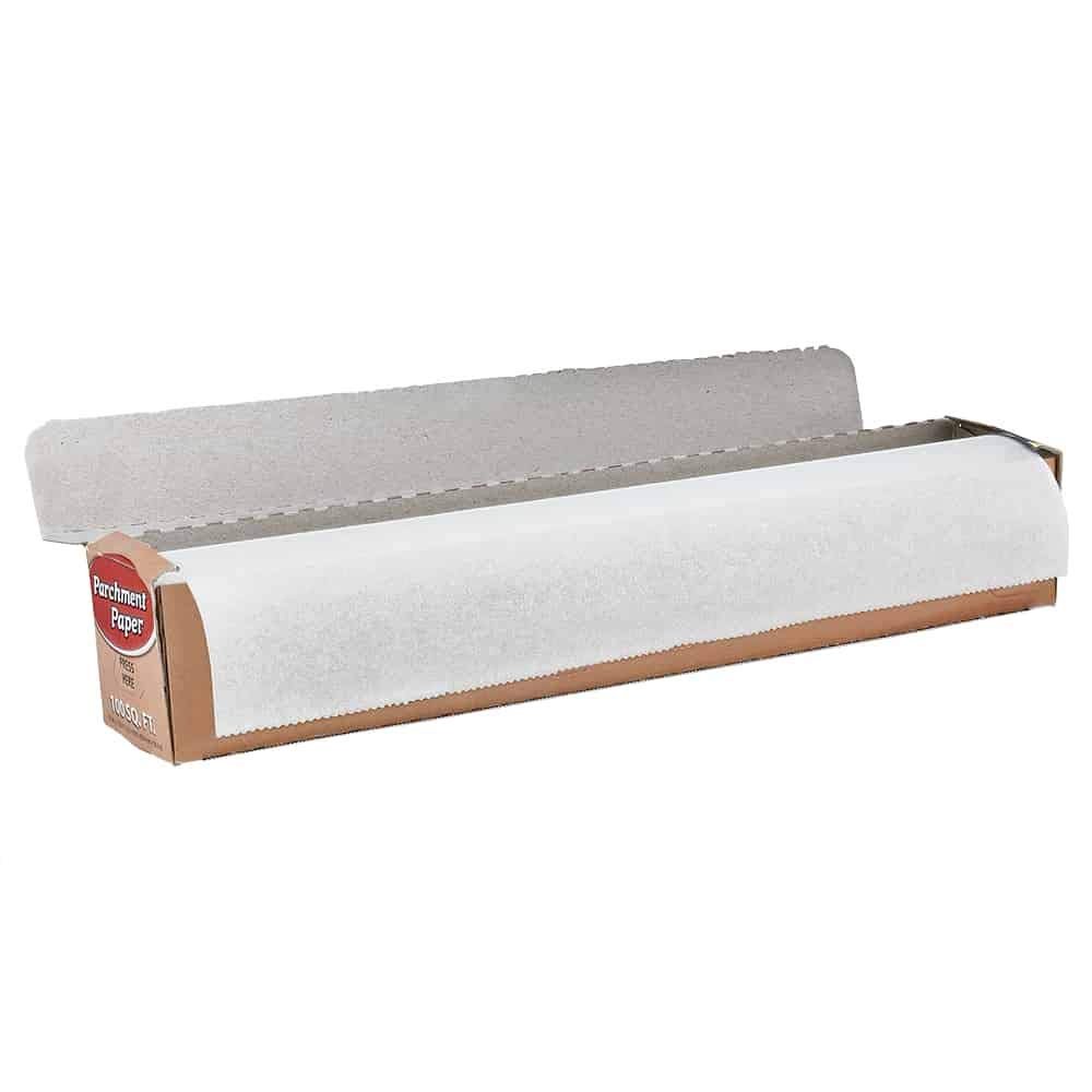 Premium White Parchment Paper - 12" x 100" (1 Pc) | Elegant, Durable, & Versatile Single Sheet - Ideal for Baking, Crafting, and More