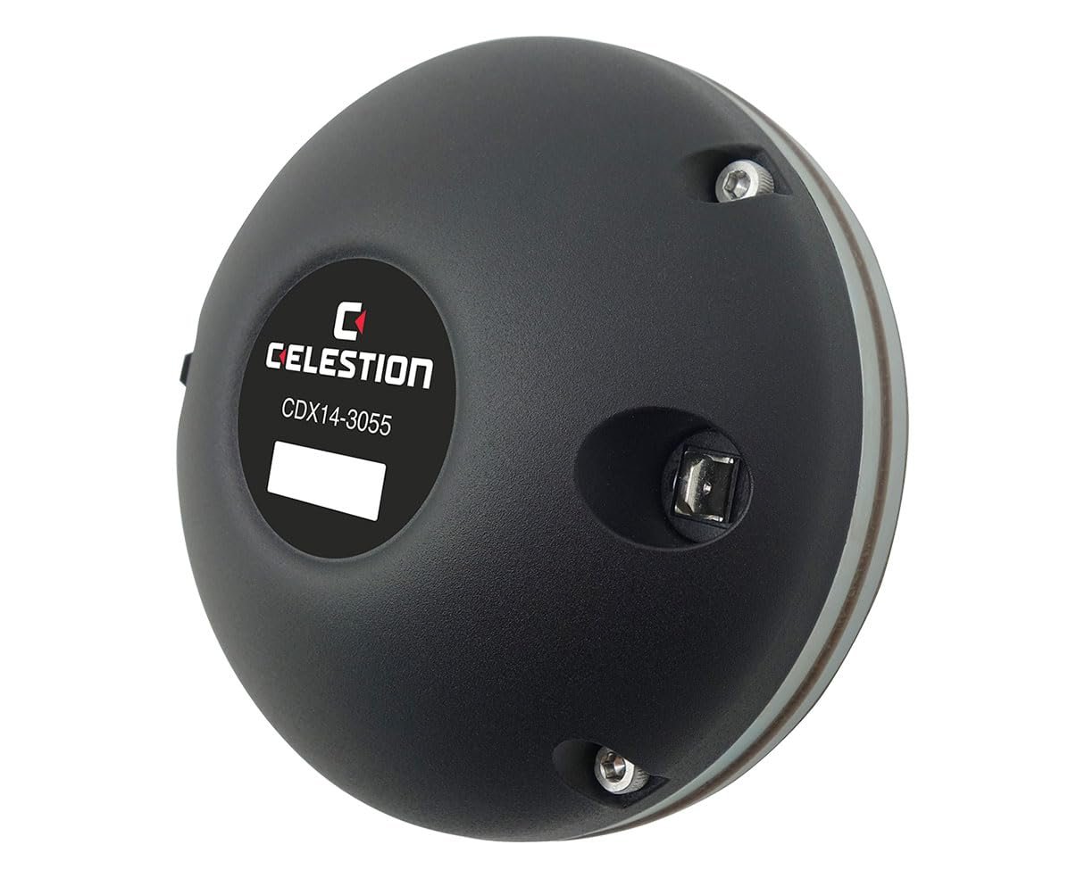 CELESTION T6611 CDX14-3055 PRO Audio 1.4-inch Drive Exit Neodymium Magnet HF Compression Driver 8-Ohm 120 Watt Rms 240 Watt Max Titanium Diaphragm