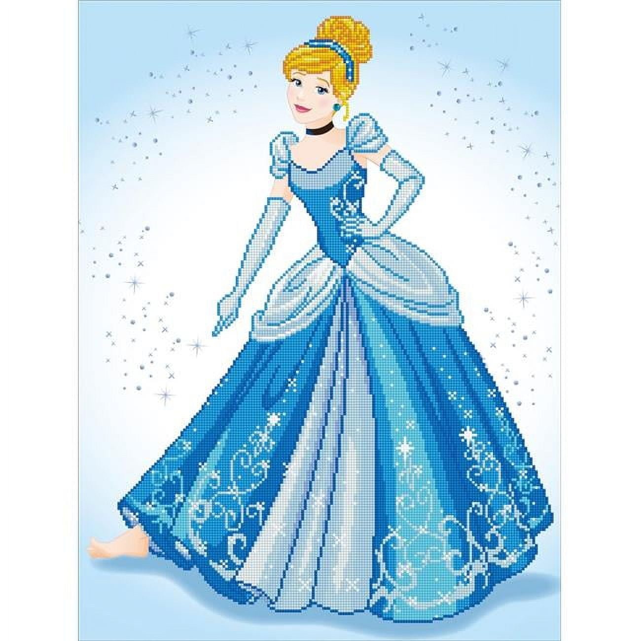 Needleart World DD13024 Cinderella-Diamond Dotz Embroidery Kit