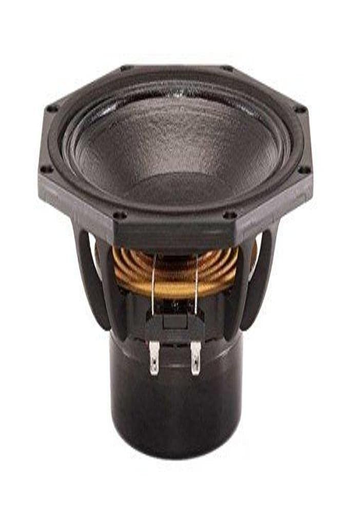 B&C 8NDL64 Studio Subwoofer, Black, 5.00 x 5.00 x 8.00 inches