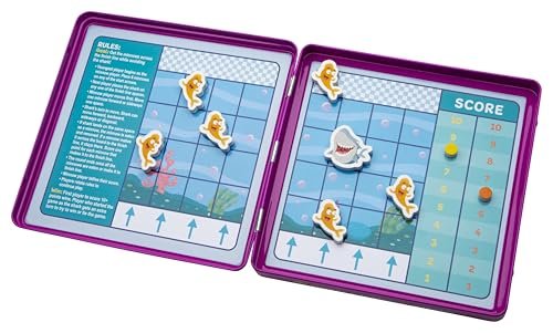 Take N Play, Anywhere Sharks & Minnows, Board Games for Kids- Board Games for Family Night, Family Games, Game Night, Family Board Games, Kids Toys, Travel Games, Preschool Toys, Ages 6+