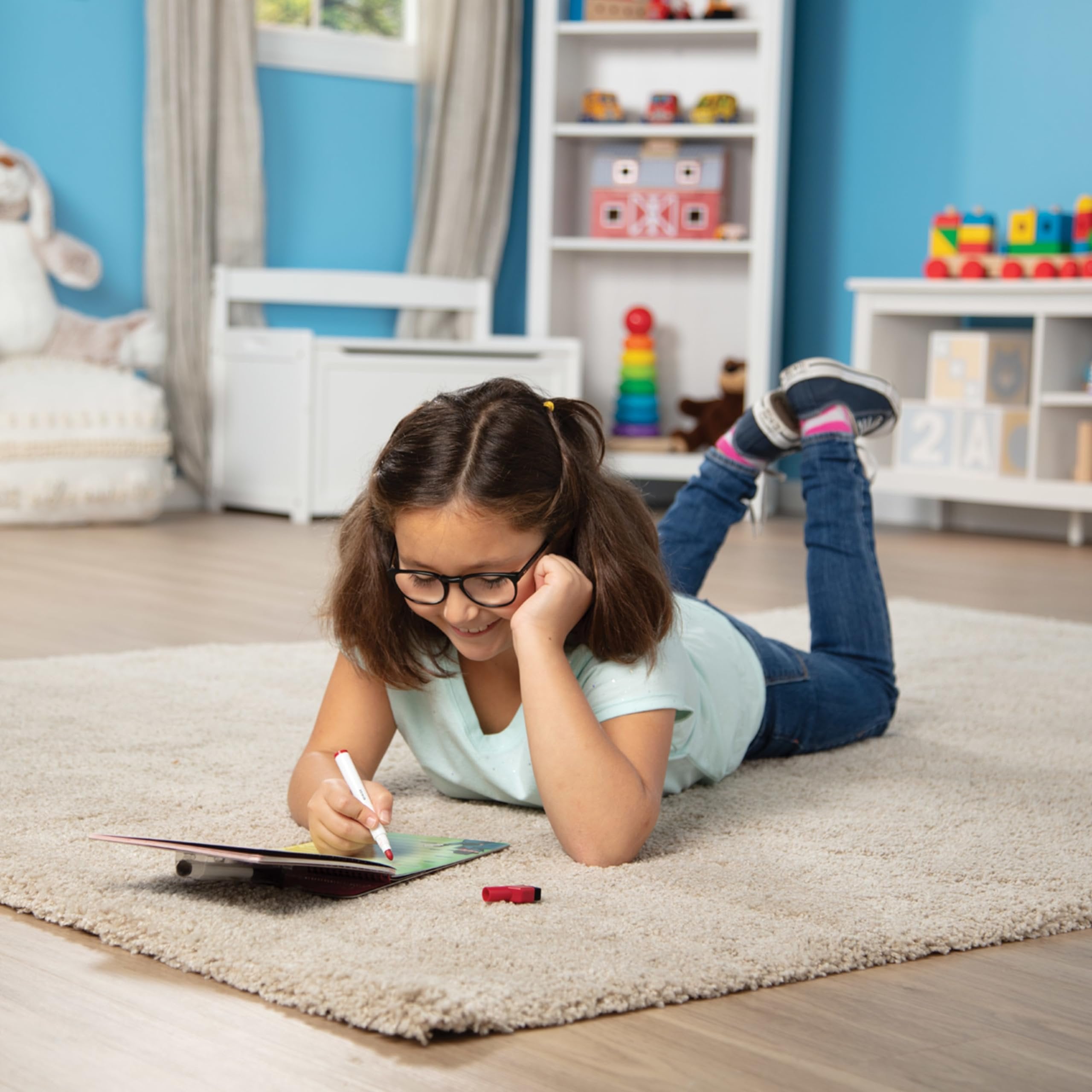 Melissa & Doug Wipe-Off Activity Pad - Spy