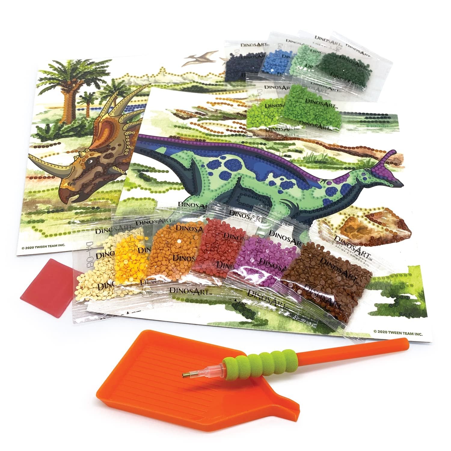 Dinos Art DA15051 DinosArt Dazzle-by-Number