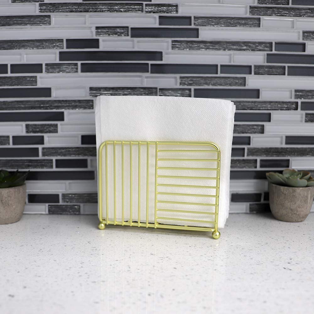 Home Basics Halo Heavy-Duty Free Standing Steel Napkin Holder (1)