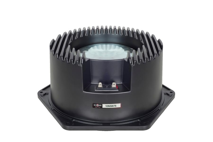 B&C Speakers 10NSM76-8 LF Drivers 10-inch ND Sealed Mid Pro Audio Component Speaker Driver for Motorcycle Car with 8 Ohms Impedance 400 Watts Rms 800 Watts Max Neodymium Inside Slug