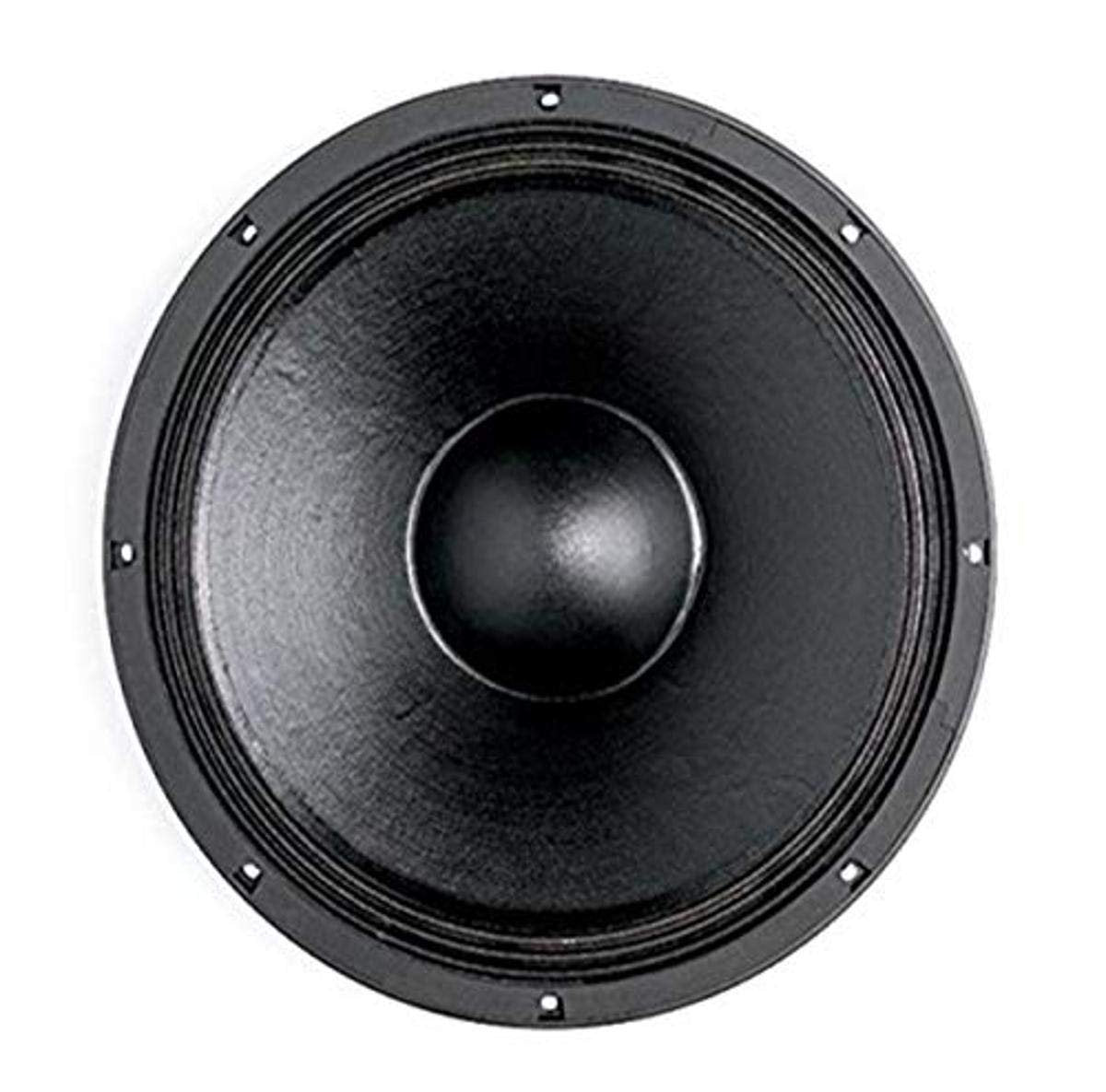 B&C 15-in Woofer w/8 Ohms Impedance & 1000 W, Black (15NDL76)