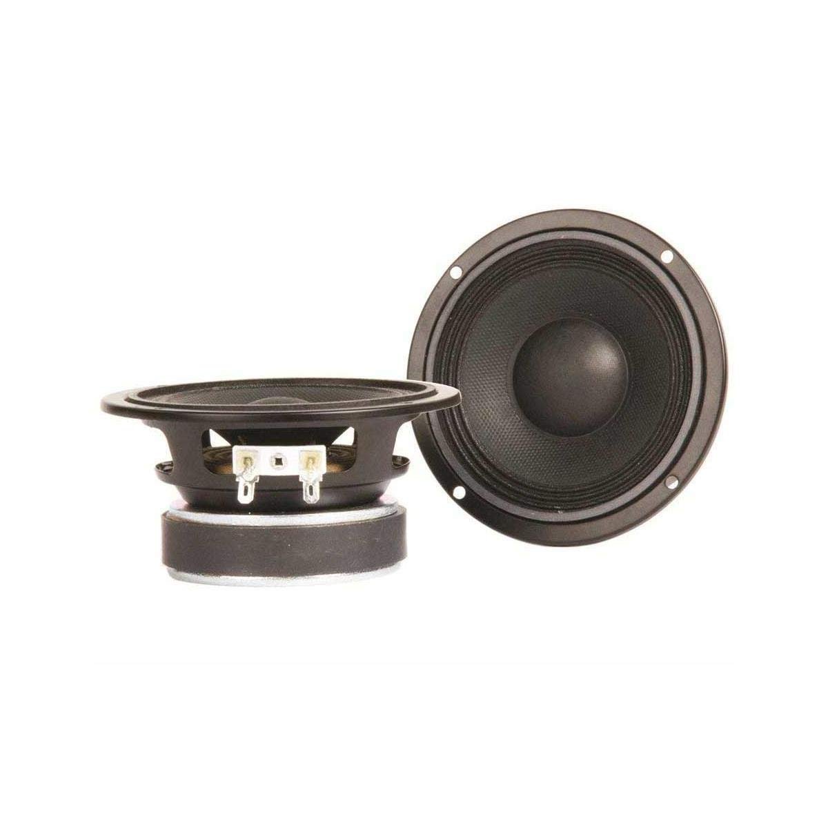 Eminence American Standard Alpha-4-4 (Pair) 4" Pro Audio Speakers, 55 Watts at 4 Ohms, Black