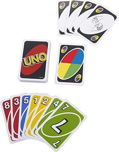 Mattel Games Set of 3 Card Games with UNO, Phase 10 & ONO 99, Travel Games for Kids & Family Night with Storage Tin Box (Amazon Exclusive)