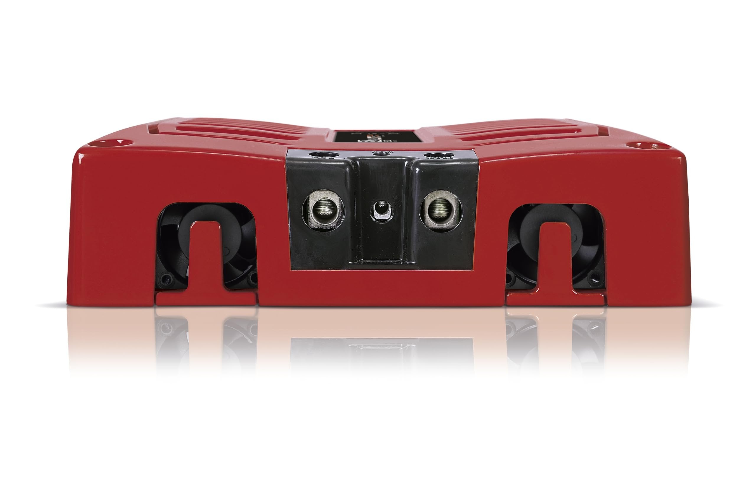 4-Ch. Vehicle Audio Bass Amplifier - 500 Watts High-Powered Mono Bass Amplifier w/Subsonic Filter & Low Pass Filter Stable at 1 ohm, LED Indicators, Sound Specialization, Red - Banda 2000.41OHMRED