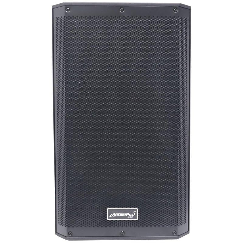 ANTAKIPRO AP-15DSP 15-inch Professional Two Way Active Loudspeaker XLR, RCA, USB and Bluetooth Input Capability with DSP Digital Signal Processors
