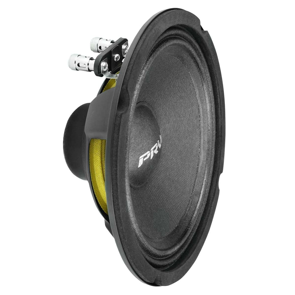 PRV AUDIO 6MB250-NDY-4 6.5 Inch Speakers Midbass Woofer 4 Ohm, Neodymium Magnet Speaker 4 Ohm 95 dB 125 Watts RMS Power, 250 Watts Program Power Loudspeaker (Single)