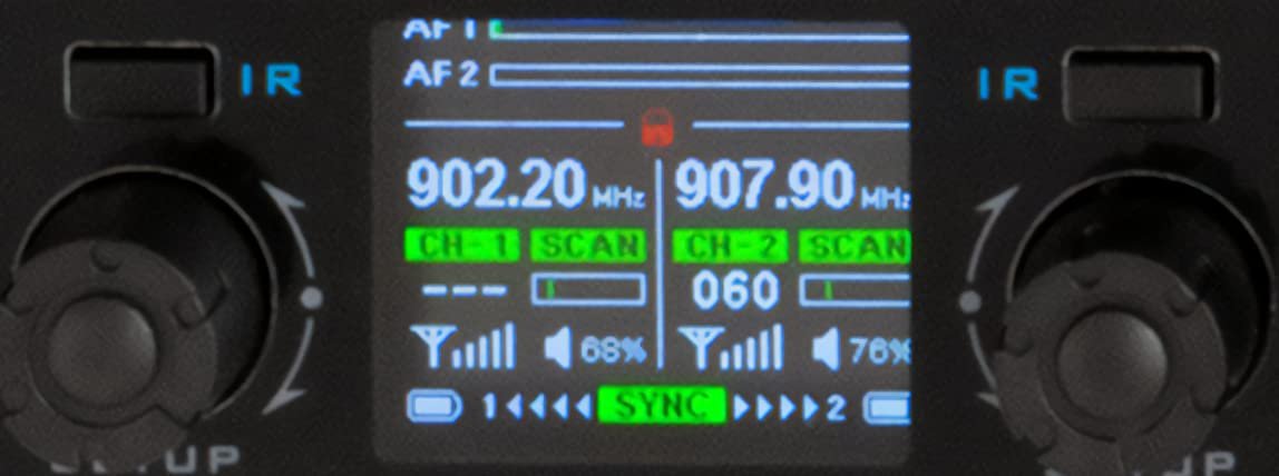 VocoPro Wireless Microphones and Transmitters (UDX-OCTO)