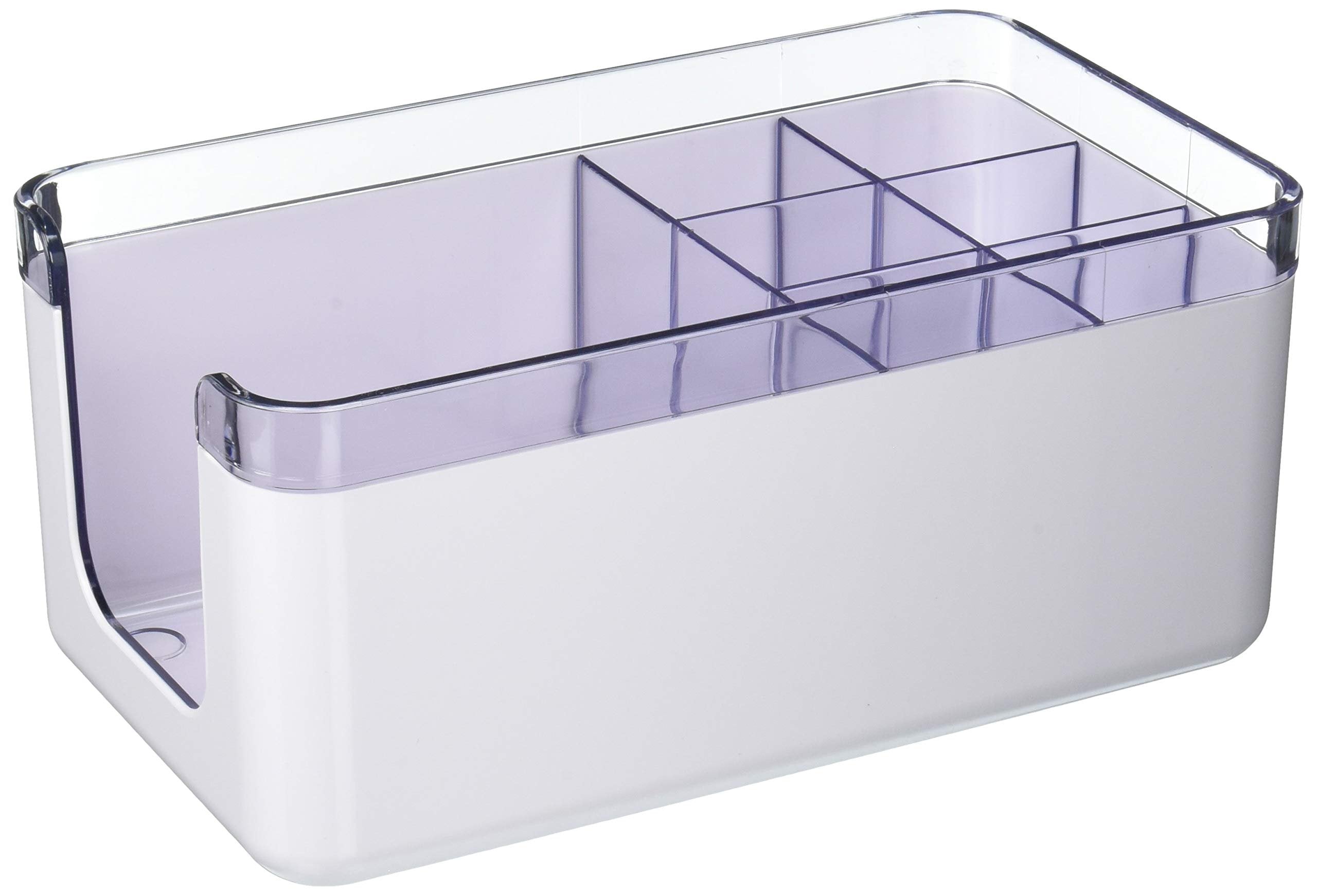 Napkin Holder Plastic Deluxe White, 9.75"Length x 6" width x 4.25" height