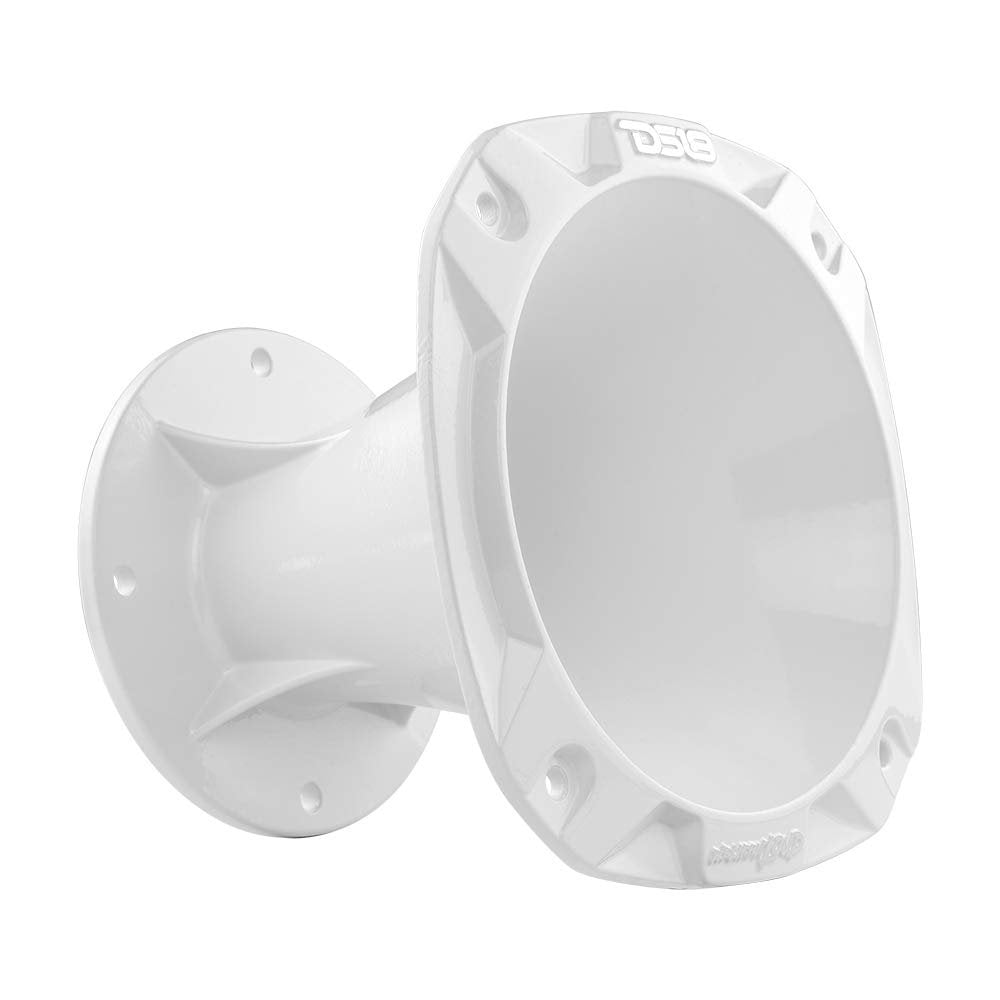 DS18PRO-HA52/WH 2" 100° Aluminum Bolt On Short Horn (White)