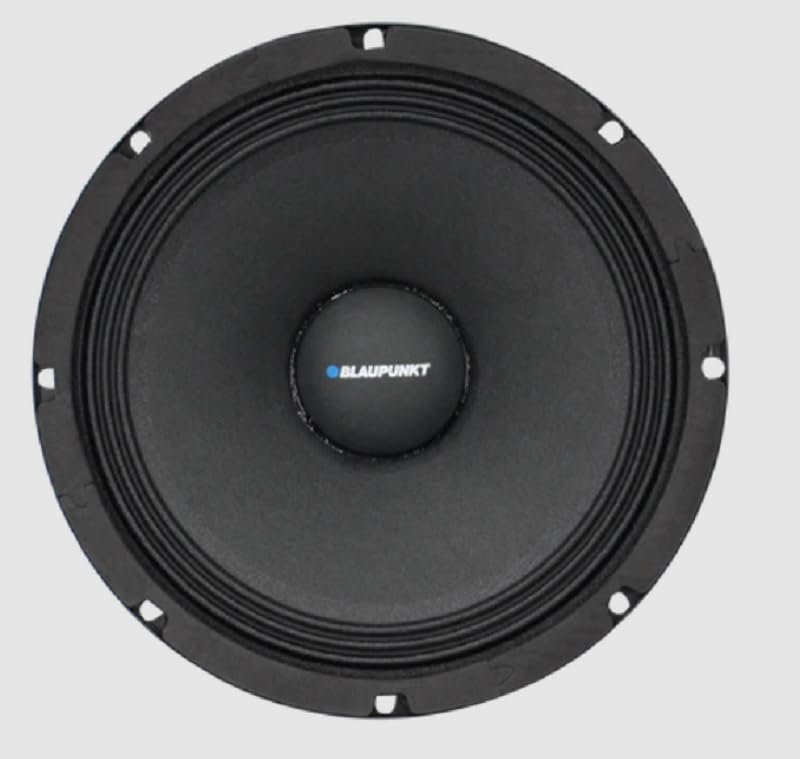 BLAUPUNKT BPP-MD800 8-inch Midrange Speaker 200 Wrms 400 Watts Peak 4-Ohm Impedance 2-inch Voice Coil Car Audio Surround System Cloth Surround for Durability