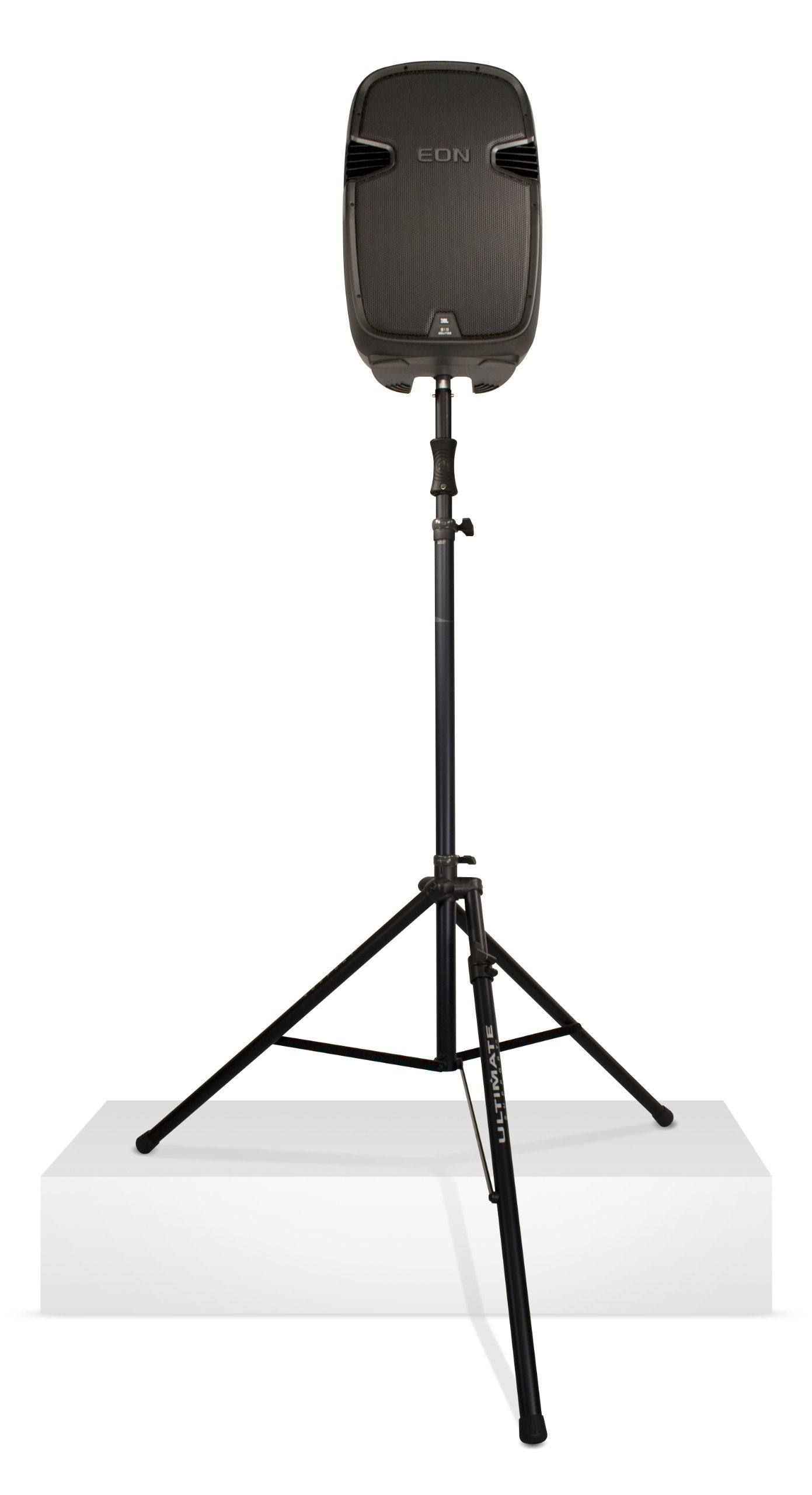 Ultimate Support TS-110BL Extra-Tall Lift-Assist Speaker Stand (Single) - With
