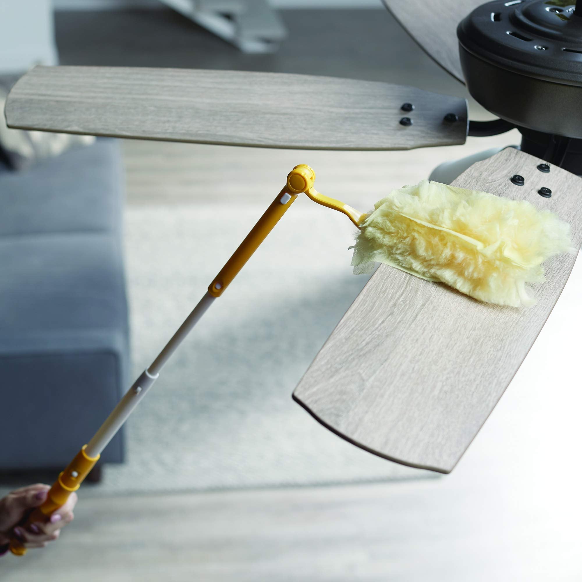 Clean All Extendable Duster, Yellow