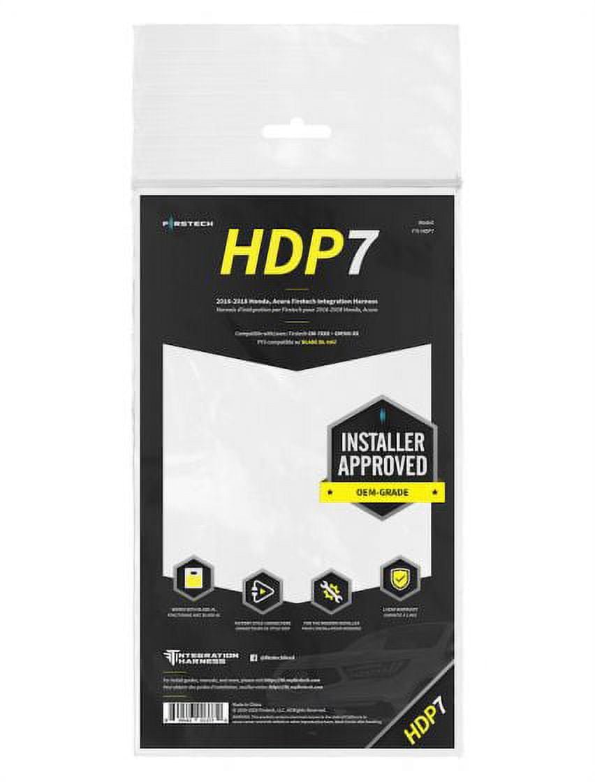Firstech FTI-HDP7 Remote Start T-Harness for CM7XXX & CM9XX 16-2018 Honda/Acura