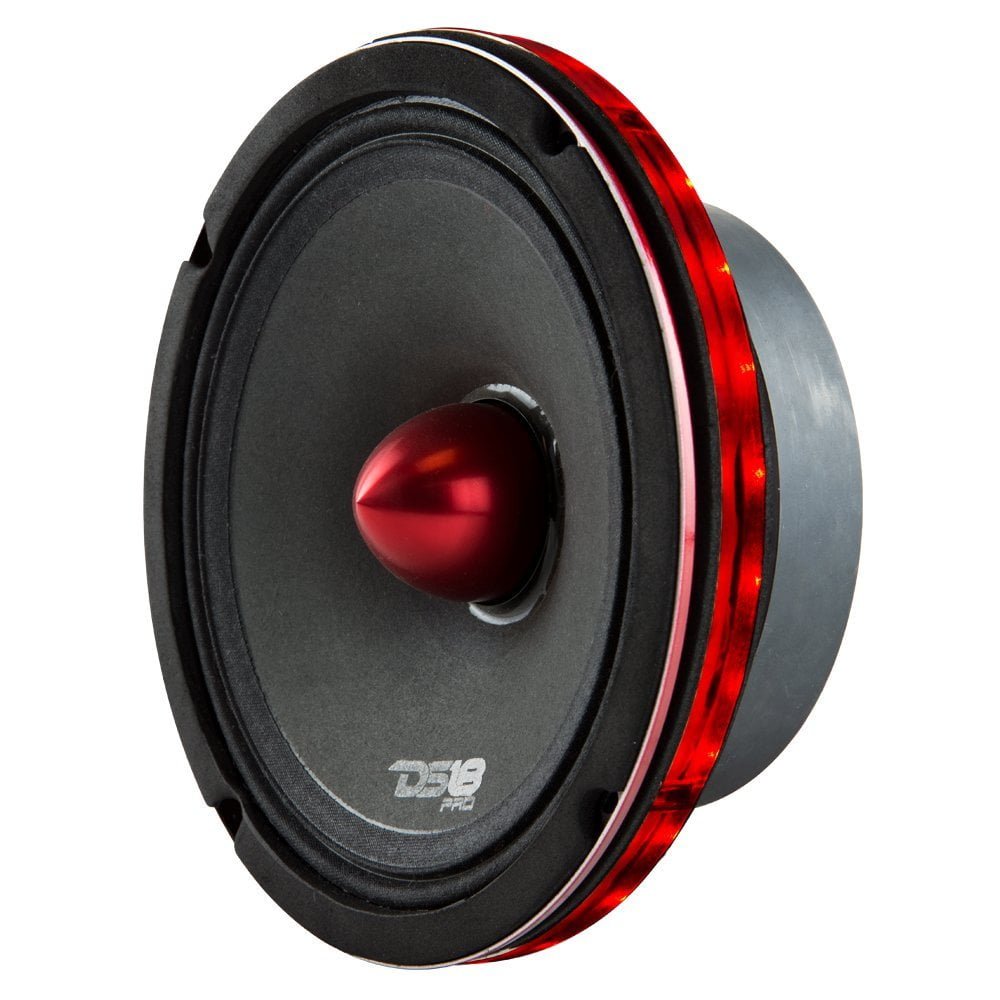 DS18 Single 10" Speaker Ring RGB LED 1/2" 1.5" Spacer Waterproof Light Accent