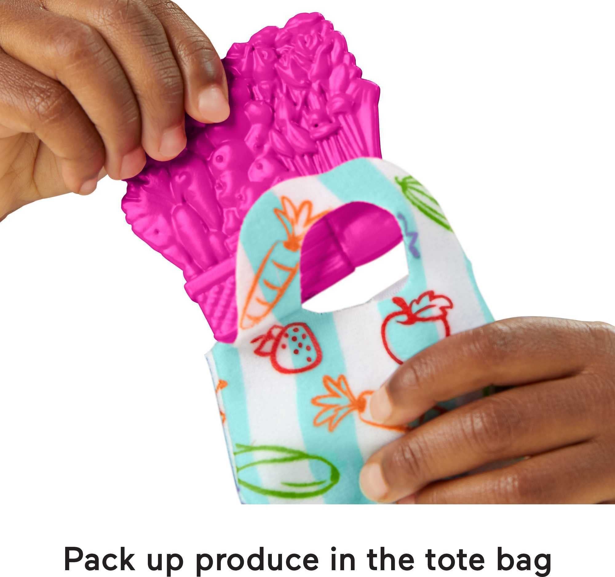 Fisher-Price Little People Toddler Toy Farmers Market Playset with Light Sounds & Figure for Preschool Pretend Play Kids Ages 1+ Years