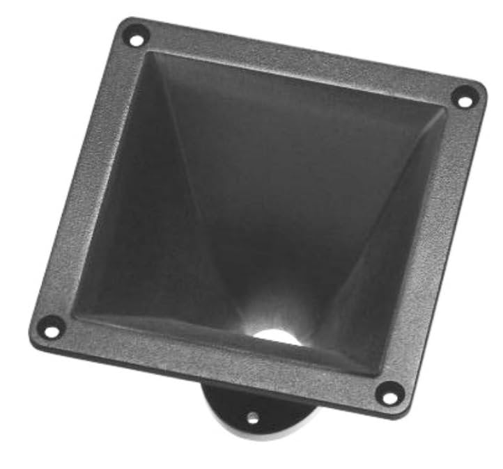 B&C Speakers TRM07 Compact Horn Designed for Compression Drivers 3/4-inch Throat Entry Horizontal 60° X Vertical 40° Motorcycle Car Pro Audio Components Speaker - TRM07