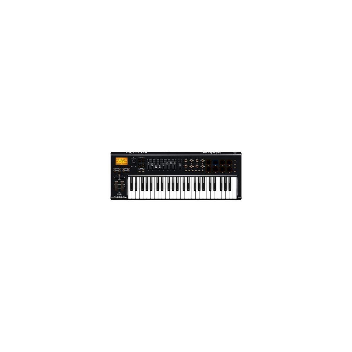 Behringer MOTÖR 49 49-Key USB/MIDI Master Controller Keyboard with Motorized Faders and Touch-Sensitive Pads