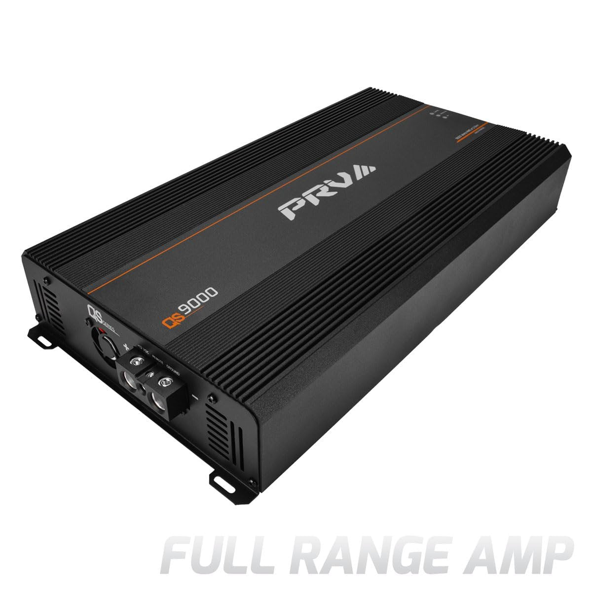 PRV Audio QS9000.2 QS Series Full Range Amplifier Compact 1 Channel Pro Loudspeakers Car Audio Amp 9000 Watts RMS at 2 Ohm