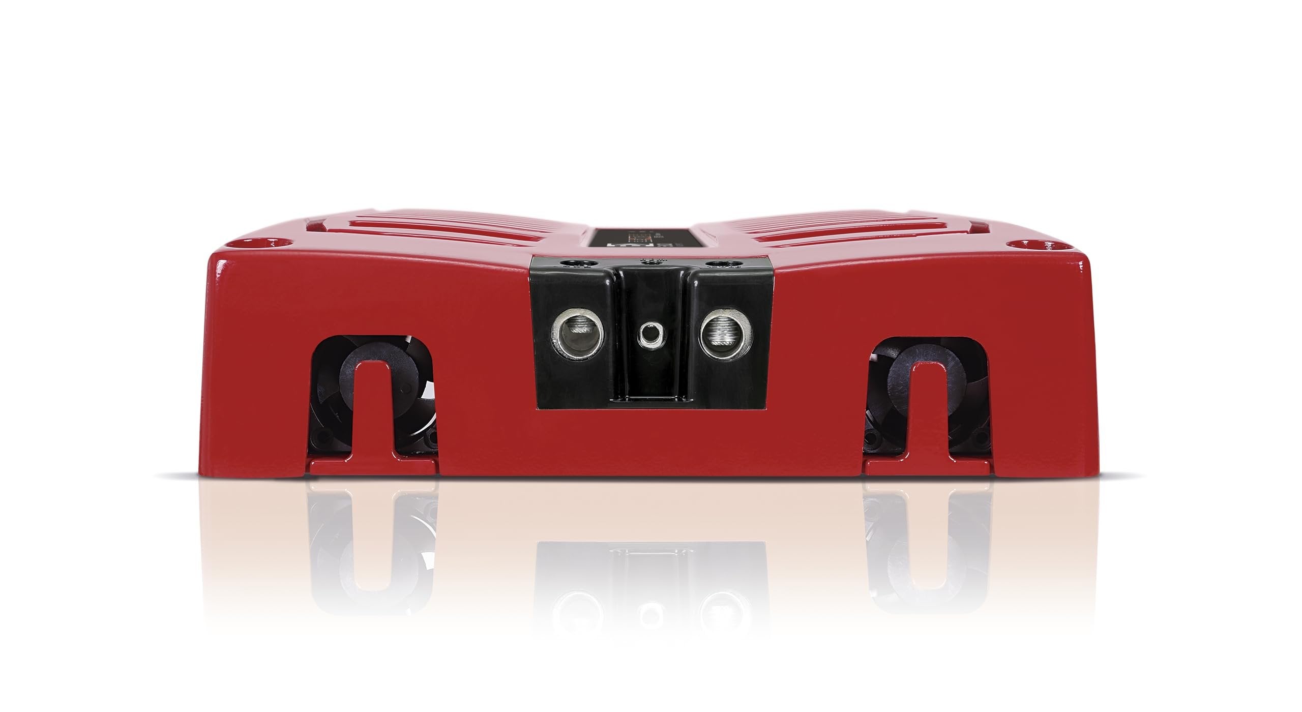 Banda ELEC8K2RED Car Audio Amplifier Module 2 Ohms - 8000 Wrms Electra Bass 8K Adjustable Bass Boost LED Indicator Sound Specialization - Red