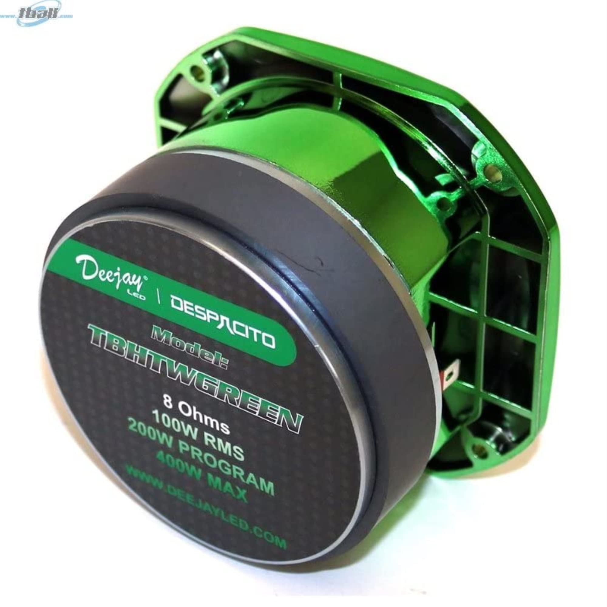 DEEJAY LED TBHTWGREEN DEEJAYLED Bullet Tweeter Green