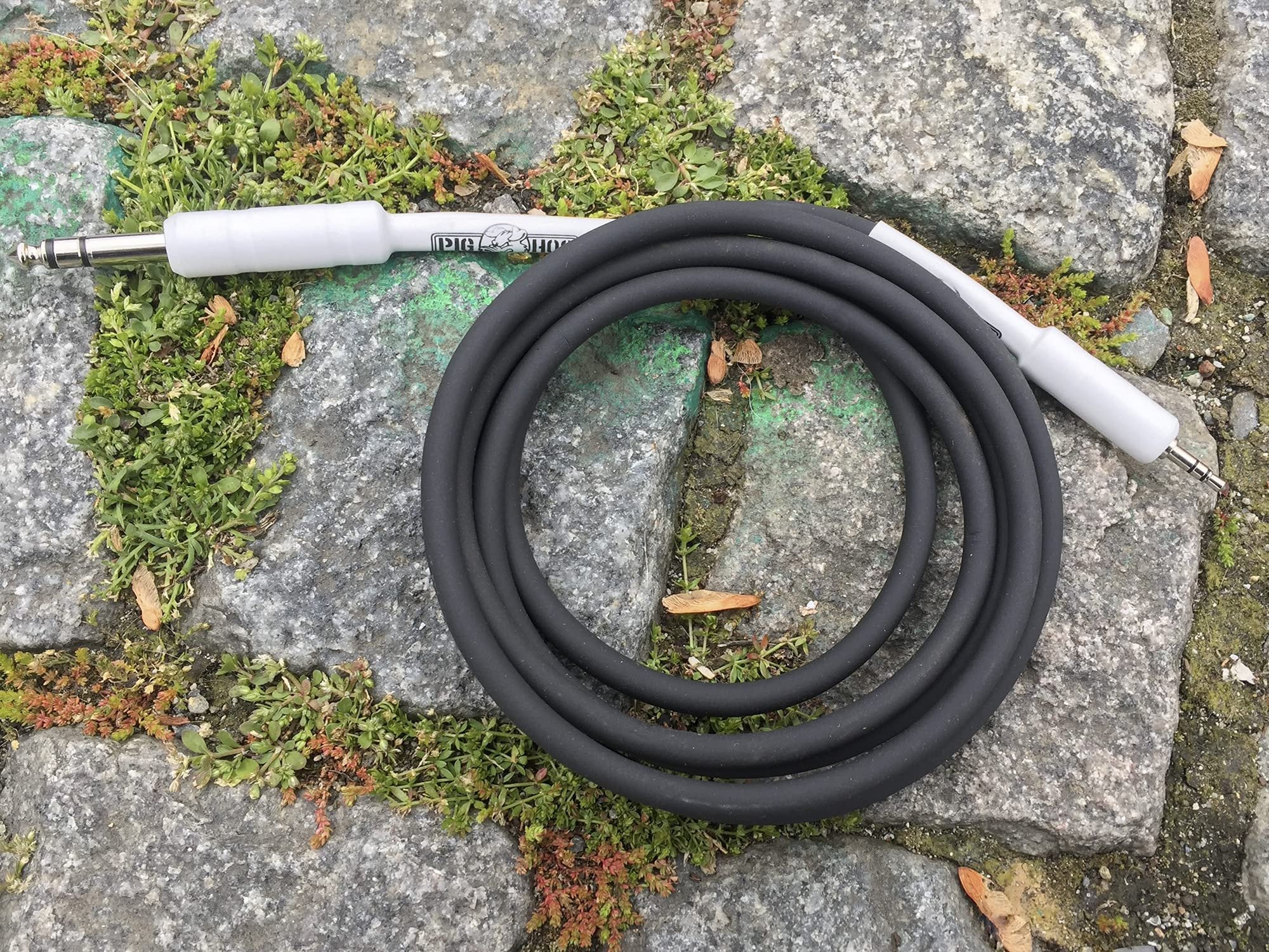Pig Hog PX48J6 1/4" TRS to 3.5mm Mini Instrument Cable, 6 Feet