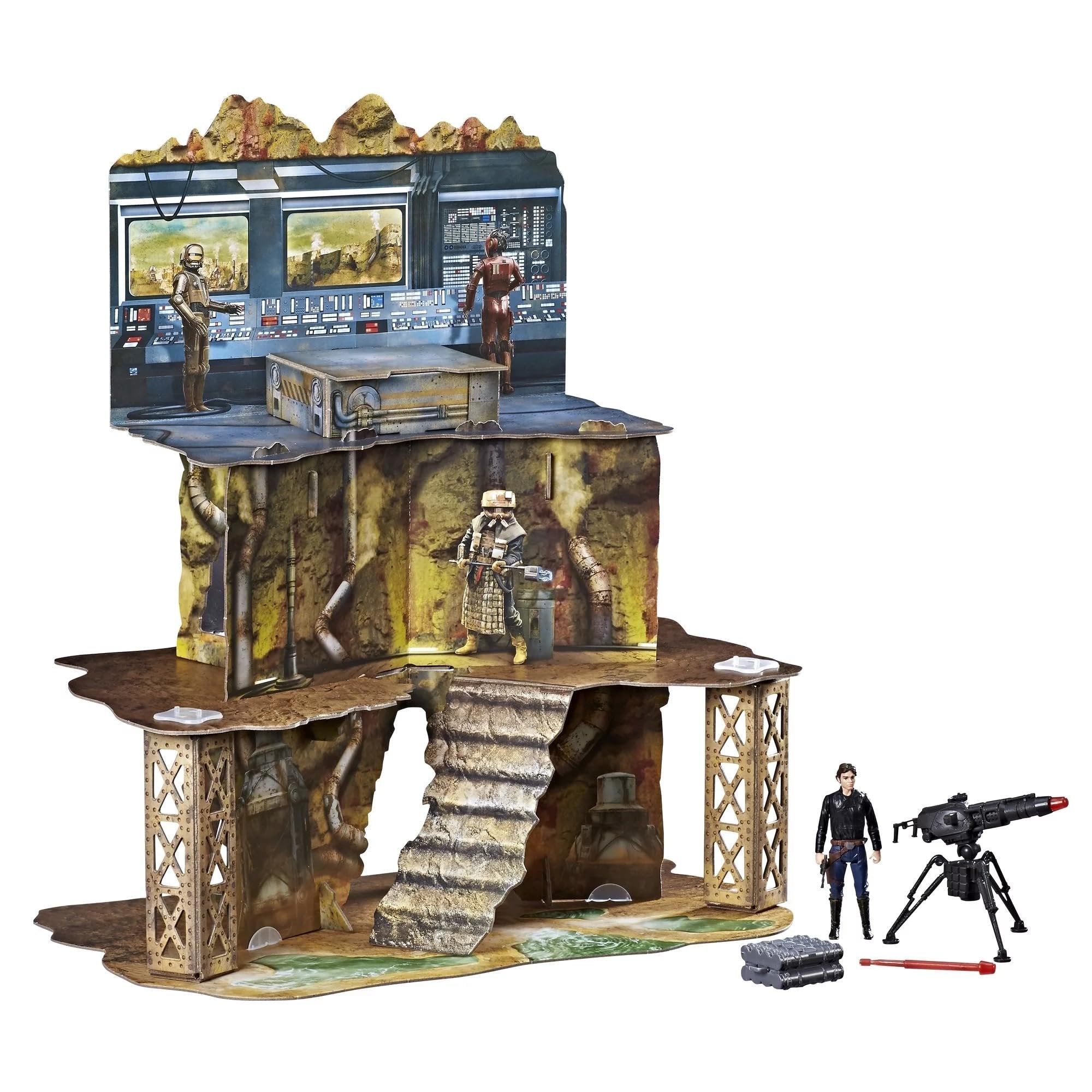 Solo: A Star Wars Story Force Link 2.0 Kessel Mine Escape Playset, Includes Accessories