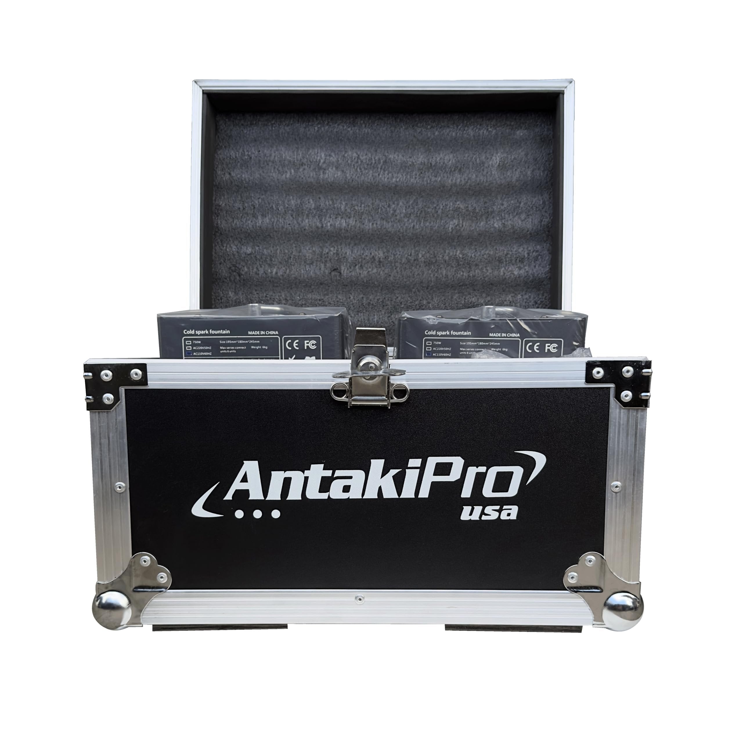 ANTAKIPRO AP-102CASE PRO Grade Flight Case for Spakulas 2 in 1 Case Safely Transport and Storage Audio DJ Equipment