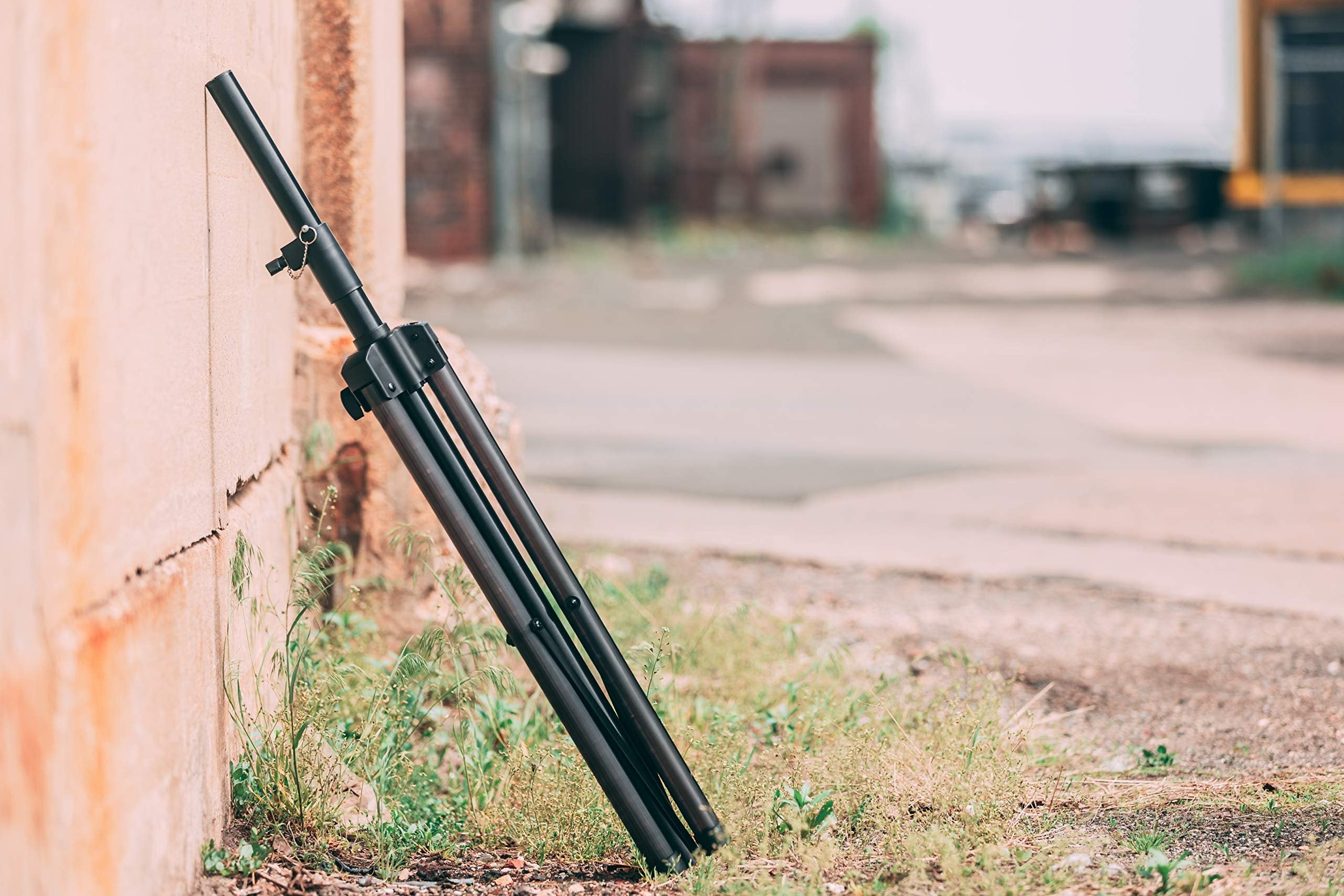 Gemini Sound STL-100 Professional Heavy Duty Speaker Stand with Synced LED Lighting, Black