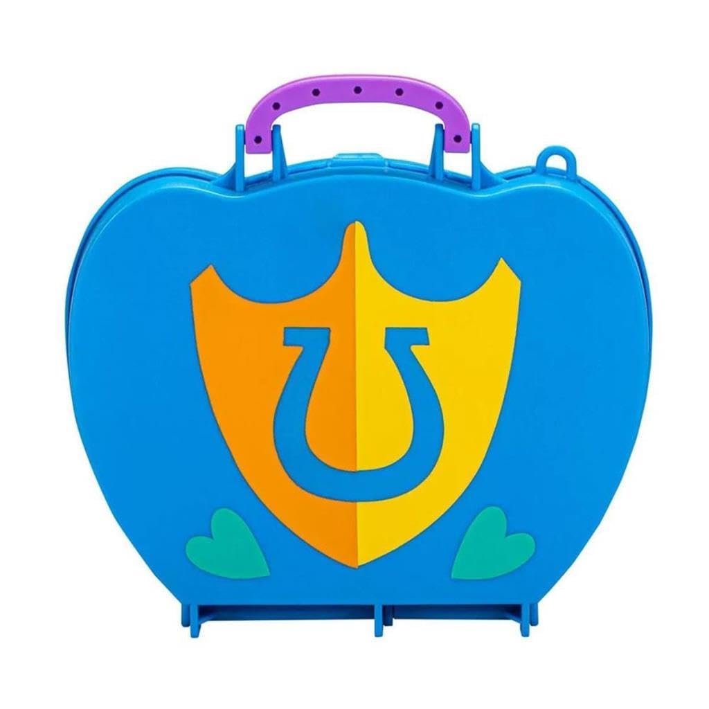 My Little Pony Mini World Magic Compact Creation Critter Corner Toy, Buildable Playset with Hitch Trailblazer Pony for Kids Ages 5 and Up