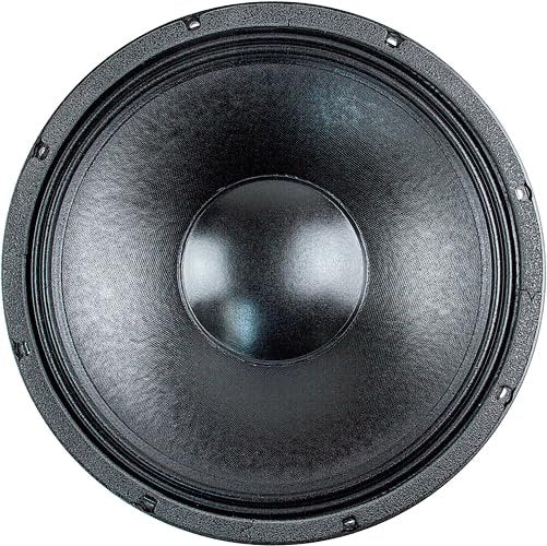 Eminence OMEGAPRO15-2KW-8 15-Inch Subwoofer Bass Speaker Pro Series Omega 2000 Watts Peak 1000 Wrms 8 Ohm 4-Inch Voice Coil Water Resistant Dust Cap