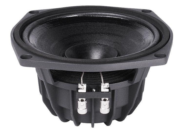 Faital Pro 6PR150-8 6-inch Mid Bass Woofer 8-Ohms Low-Frequency Loudspeaker High Power Efficiency Midrange Sound Speaker Applications 150-Watt Rms 300-Watt Max 97db