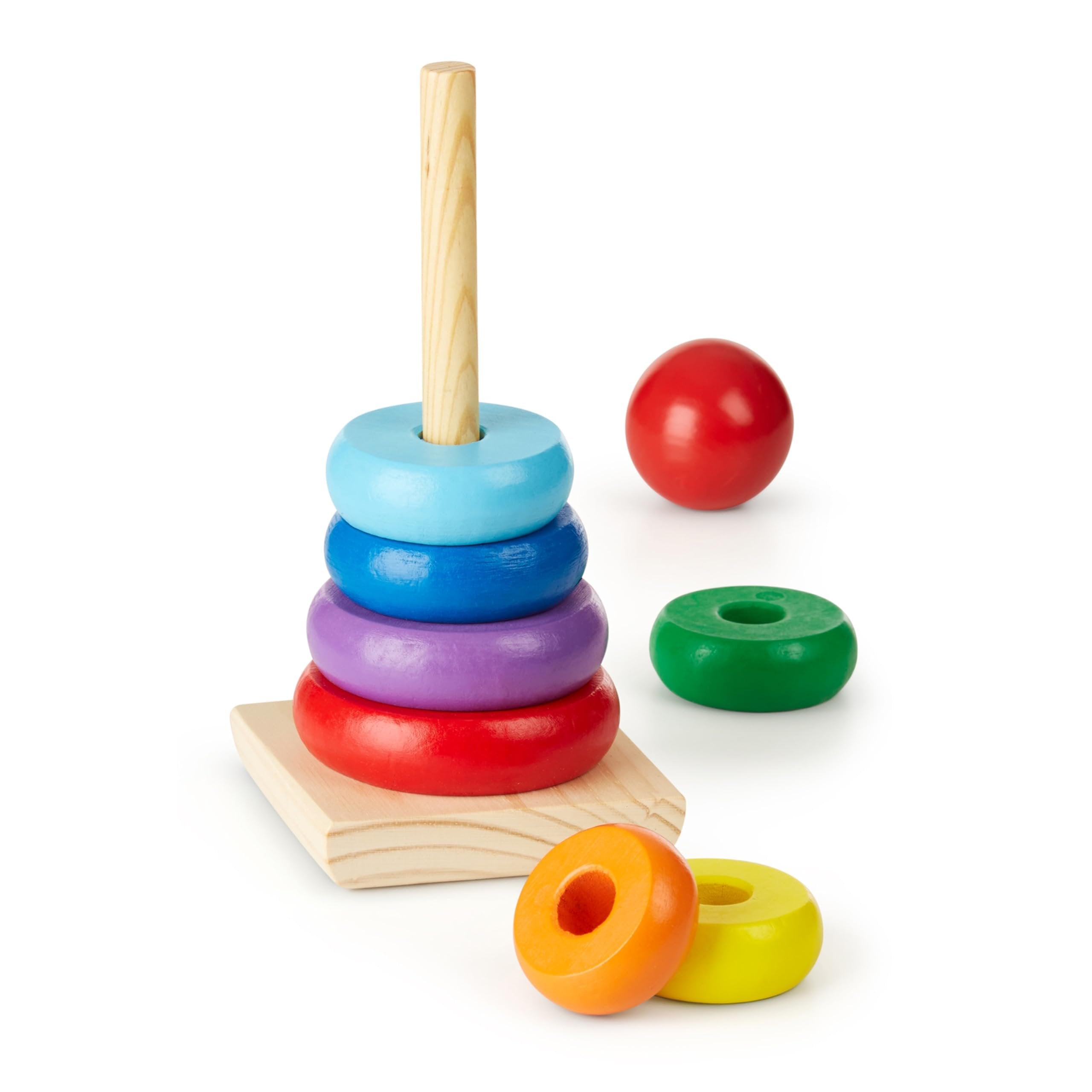 MELISSA & DOUG Rainbow Stacker, 1 EA