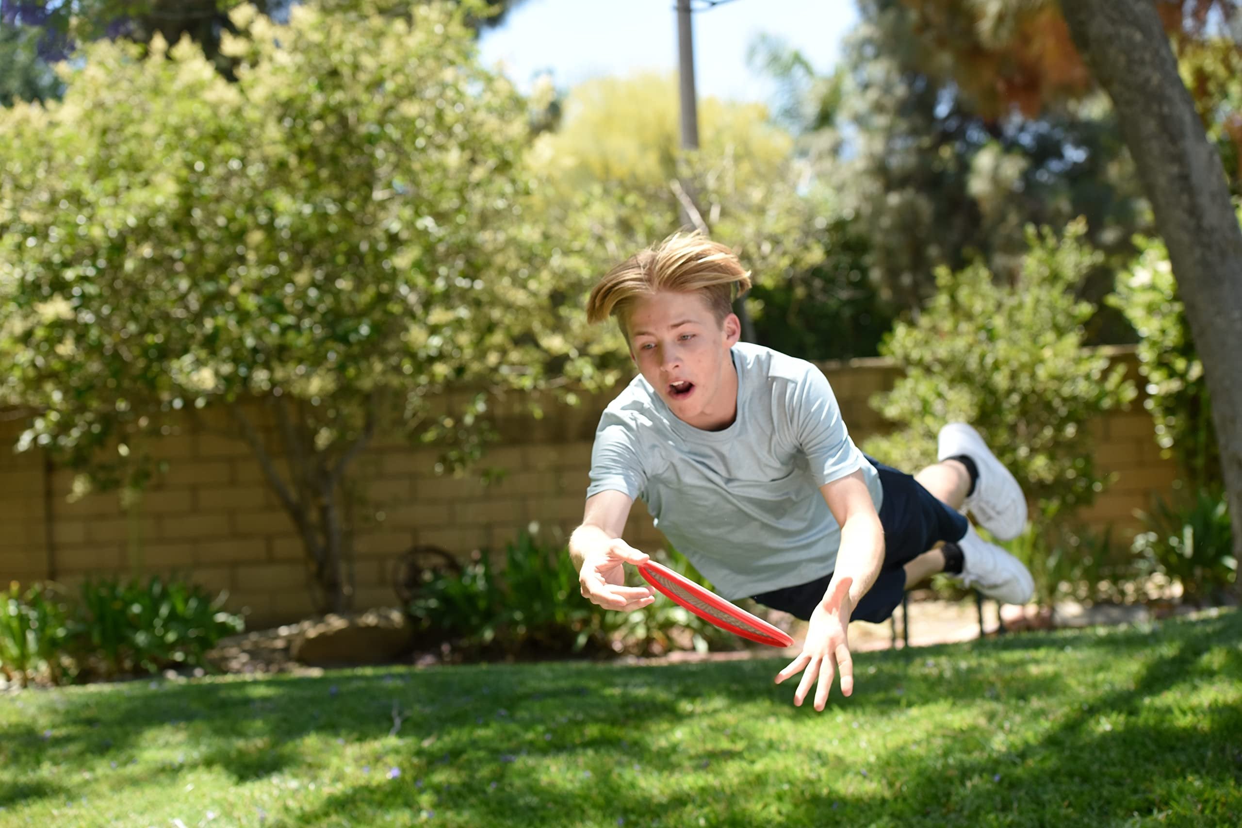 Koosh Woosh -- Frisbee for the Ball That's Easy to Catch, Hard to Put Down -- So Many Ways to Play! -- Ages 6+