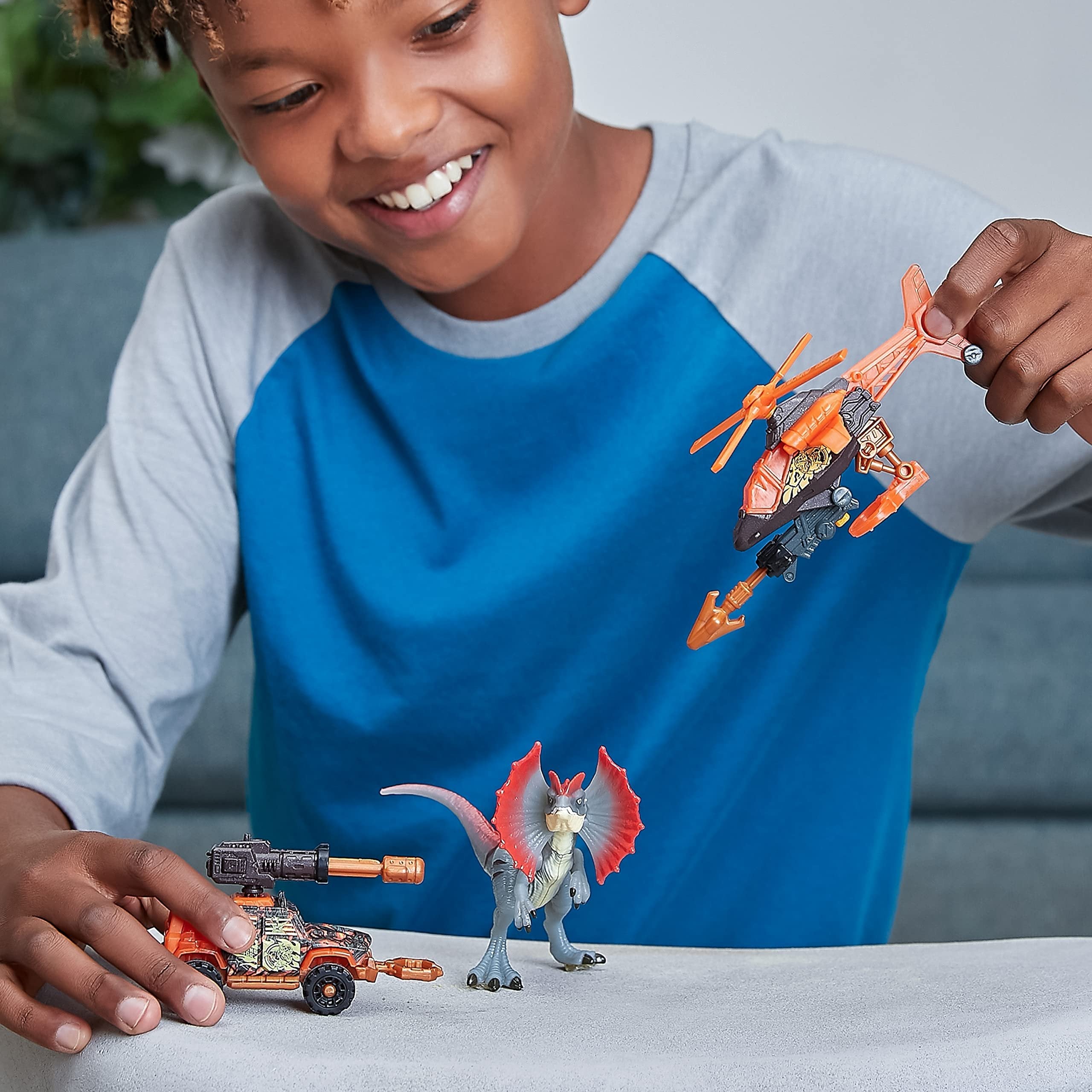 5 Surprise Dino Strike Series 4 (2 Pack) by ZURU Amazon Exclusive Mystery Collectible Mini Dinosaur Toys Fossils Capsules for Boys and Kids (2 Pack),Multi-Color,77254