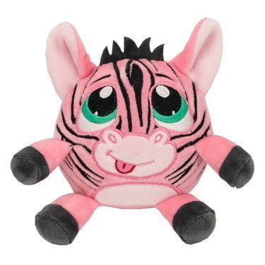 Crunchimals - Zephne Crunch (Zebra) - 6 inch Crunchable Stuffed Animals Plush Snuggle Buddy Cuddly Soft Toy Dolls Gift - Series 1