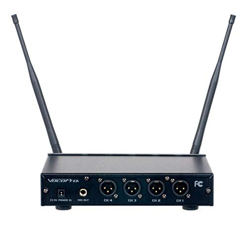 VocoPro, 4 A-B Box, XLR, Black, Digital-Quad-H4 (DIGITALQUADH4)