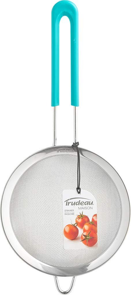 Trudeau Mesh Strainer, Silver/Tropical