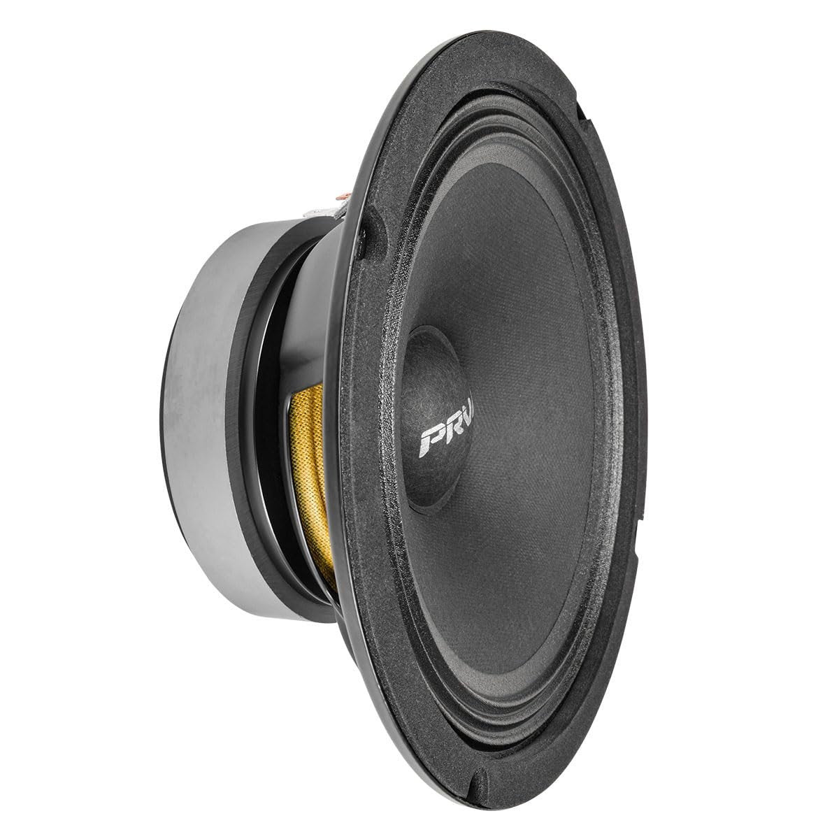 PRV AUDIO 8MR450A 8 Inch Midrange Speaker, 8 Ohms, 450 Watts, 96 dB, Mid Range Loudspeaker for High Output Pro Sound System (Single)